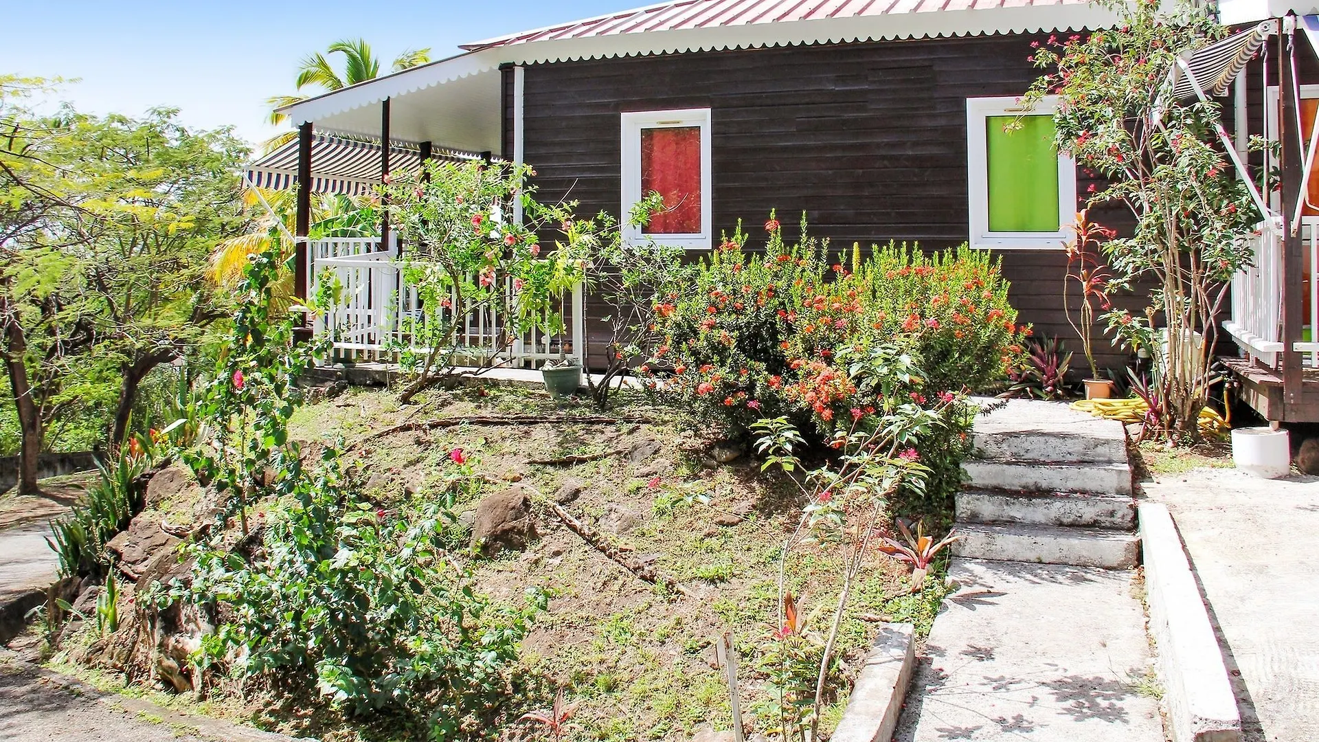 Apartment Enchanting Basse-Terre Bungalow Just 150 Metres From Petite Anse Beach Bouillante Guadeloupe